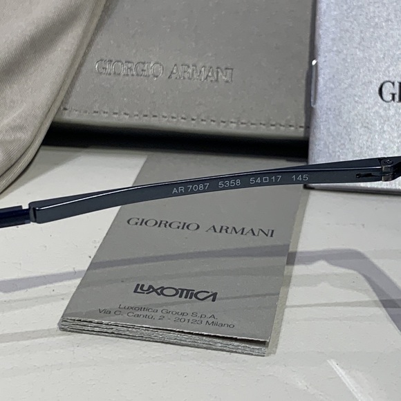 Brand New Authentic Men’s Giorgio Armani Eyeglasses - Picture 6 of 7